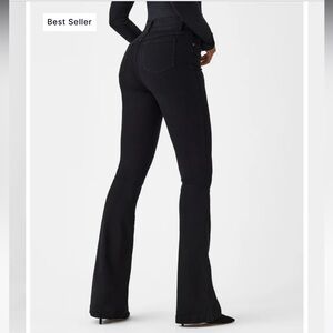 SPANX Black Flare Jean Size L Large